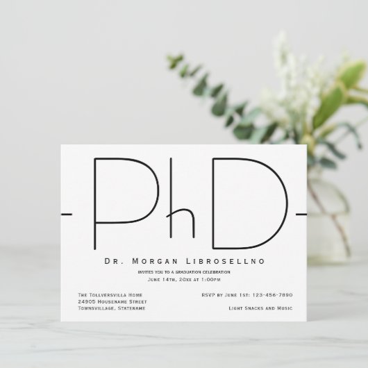 Invitation Doctorat moderne (Debout devant)