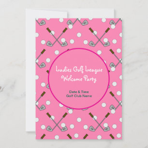 Invitation Document de la Ligue de Golf Dames