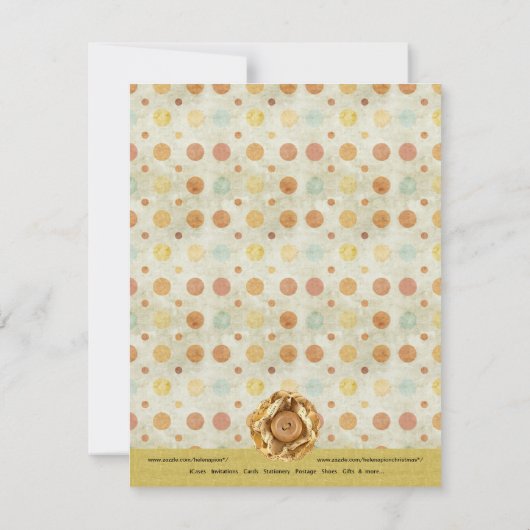 Invitation Document d'écriture (Dos)