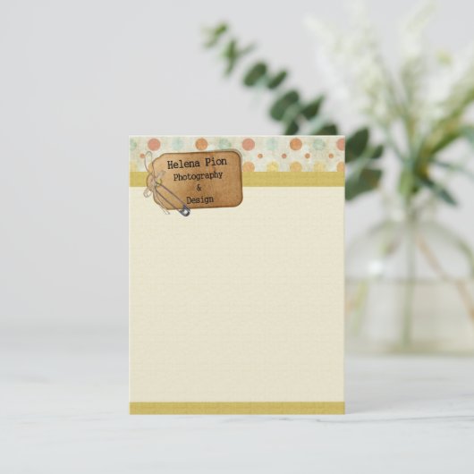 Invitation Document d'écriture (Debout devant)