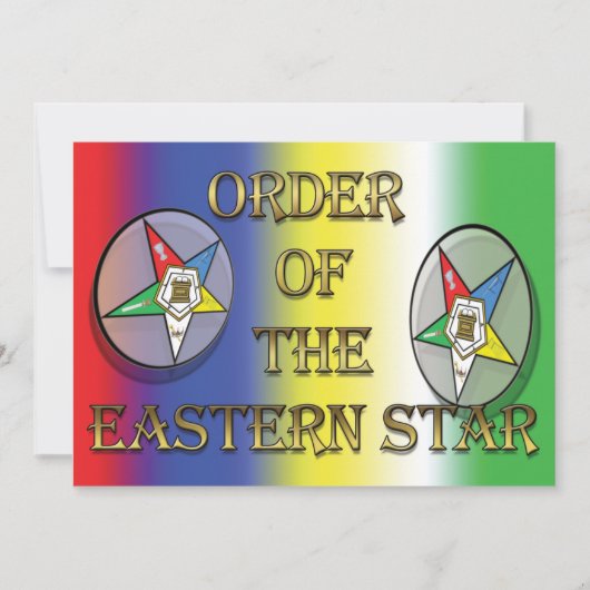 Invitation d'OES (Devant)