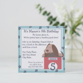 Invitation Doggie Tales (Debout devant)