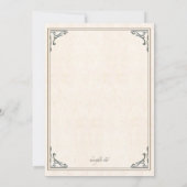 Invitation d'oiseaux à la main (Dos)