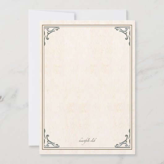 Invitation d'oiseaux à la main (Dos)