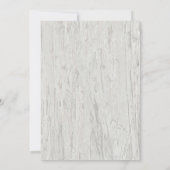 Invitation Dollar de sable et Starfish Rustic Driftwood Maria (Dos)