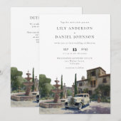 Invitation Domaine de Vieille Fortune QR Code Mariage (Devant / Derrière)