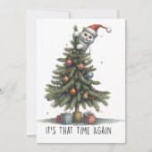 Invitation Don de Noël C'est cette fois de plus (Devant)