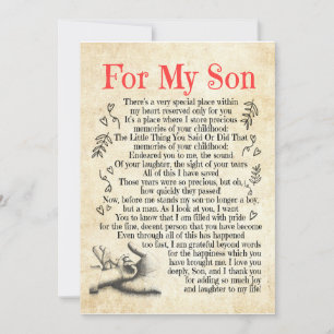 Invitation Don Son Pour Mon Fils Merci D'Avoir Ajouté Tant D