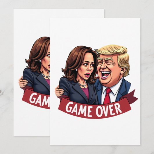 Invitation Donald Trump (Devant / Derrière)