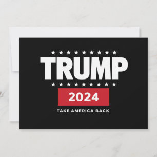 Invitation Donald Trump 2024 redonne l'élection américaine