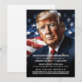 Invitation Donald Trump Groupe de surveillance de l'investitu (Devant / Derrière)