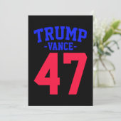 Invitation Donald Trump Vance 2024 (Debout devant)