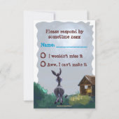 Invitation Donkey Party Centre (Dos)