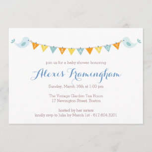 Invitation donnante un petit coup de baby shower