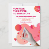 Invitation Dons de sang (Devant)