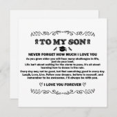 Invitation Dons d'études supérieures pour Son 2024 Dons d'ins (Devant / Derrière)