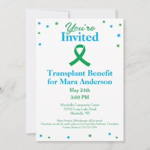 Invitation Dons d'organes Transplantation Collecte de fonds I