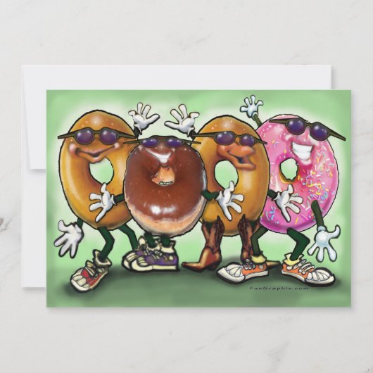 Invitation Donut (Devant)