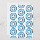 Invitation Donut Boy fête son premier anniversaire (Dos)