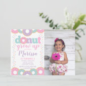 Invitation Donut Deviens Grand (Debout devant)