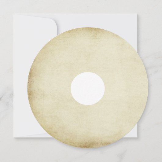 Invitation Donut DOUGHNUT veut rater, fête des beignets (Dos)