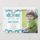 Invitation Donut Grow Up (Devant)