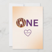 Invitation Donut Grow Up 1st Birthday (Dos)