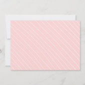 Invitation Donut Une fille 1er Anniversaire Soirée (Dos)