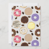 Invitation Donuts et Degrees Fun Graduation Party (Dos)