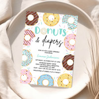 Donuts et Diapeurs Baby shower d'arrosage pour béb