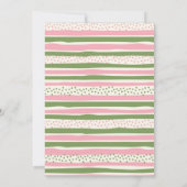 Invitation Donuts et Dinosaures Anniversaire des frères et so (Dos)