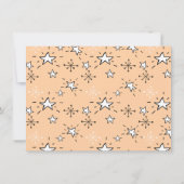 Invitation Doodé Croquis Amis Fête de vacances (Dos)