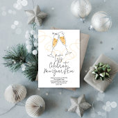 Invitation Doodle Celebration New Year's Eve