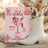 Invitation Doodle d'itinéraire pour l'enterrement de vie de j