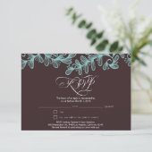 Invitation Doodle Feuille (Debout devant)
