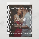 Invitation Doodle Whimsical qui est plus Mariage (Devant / Derrière)