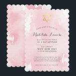 invitation d'or bat mitzvah rose élégant<br><div class="desc">par kat massard >>> kat@simplysweetPAPERIE.com << *** NOTE - L'EFFET CHINY GOLD FOIL EST UNE IMAGE IMPRIMÉE *** - - - - - - - - - - - - - - - - - - - - - - - - - - - - - - - - -...</div>