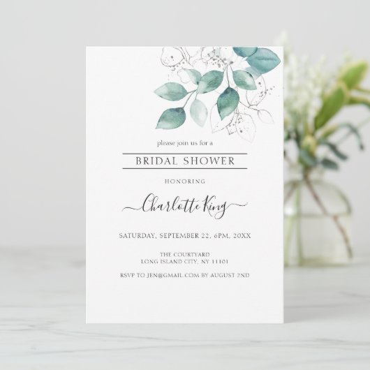 Invitation d'or botanical (Debout devant)