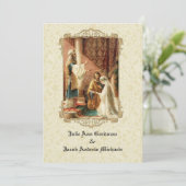 Invitation d'or Mariage catholique traditionnelle (Debout devant)