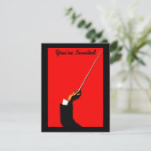 INVITATION D'ORCHESTRE CONDUCTEUR DE BANDE (Debout devant)