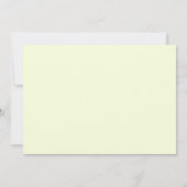 Invitation d'orchidées (Dos)