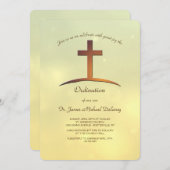 Invitation d'ordination de la Sainte Croix (Devant / Derrière)