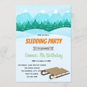 Invitation Dormir l'invitation de fête d'anniversaire