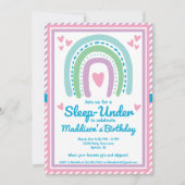 Invitation Dormir Sous La Moitié Du Sommeil Au-Dessus De L'Ar (Devant)