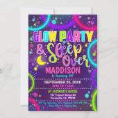 Invitation Dormir sur le bois d'oeuvre de l'invitation (Devant)