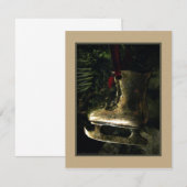 Invitation d'ornement de patin de glace (Devant / Derrière)