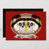 Invitation Dos Novios (2 Salles) (Devant / Derrière)