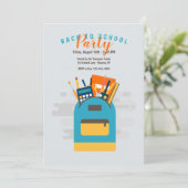 Invitation Dossier scolaire (Debout devant)