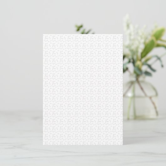 Invitation Dot, Dove Grey (Debout devant)