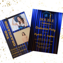 Double bleu Celebration Graduation Party 2 photos